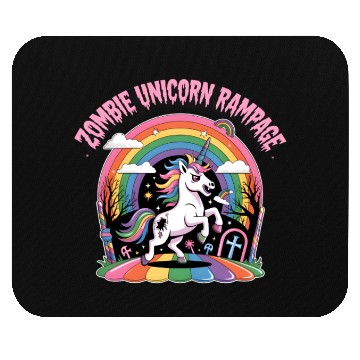 Discover Magical Unicorn Rainbow Dream Scene Mouse Pads