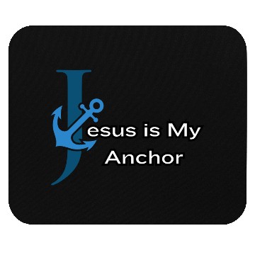 Discover Faithful Anchor Jesus Mouse Pads Design