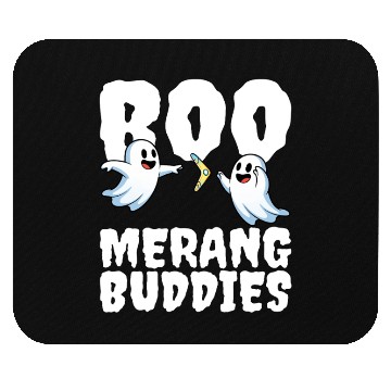 Discover BOO-MERANG BUDDIES - GHOST HALLOWEEN Mouse Pads