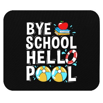 Discover Pool Party Squad Summer Vacation Mouse Pads