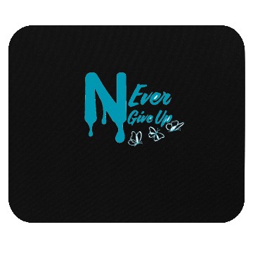 Discover IMG Never give up Mouse Pads