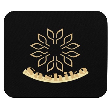 Discover Elegant Snowflake Symmetry Design Mouse Pads