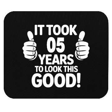 Discover Celebratory 5th Birthday Mouse Pads Design