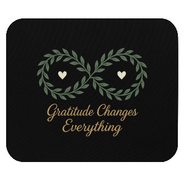 Discover Gratitude Mindfulness Positive Affirmation Daily Mouse Pads