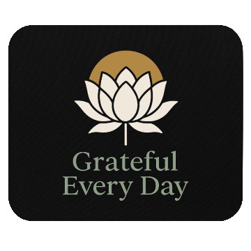 Discover Gratitude Mindfulness Positive Affirmation Daily Mouse Pads