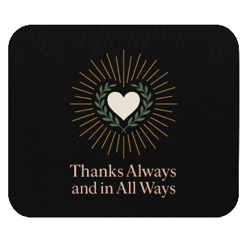 Discover Gratitude Mindfulness Positive Affirmation Daily Mouse Pads