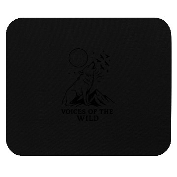 Discover Celestial Wolf Night Sky Design Mouse Pads
