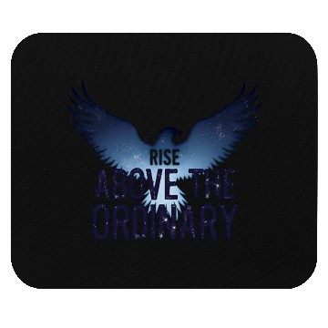 Discover Rise Above the Ordinary Eagle Design Mouse Pads