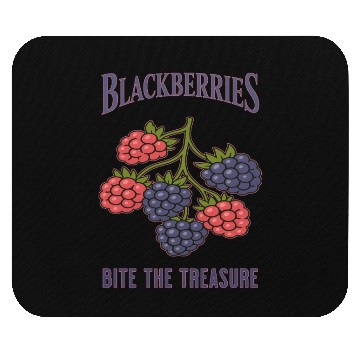 Discover Berries Treasure, wild nature fruit Mouse Pads