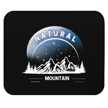 Discover Natural Mountain Wilderness Design Mouse Pads