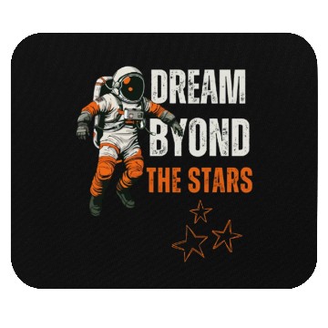 Discover Dream Beyond the Stars Astronaut Design Mouse Pads