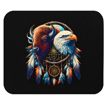 Discover Wildlife Dreamcatcher Fusion Mouse Pads