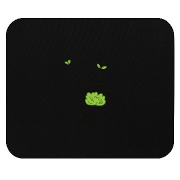 Discover Eco-Friendly Tea Plant Mascot Mouse Pads