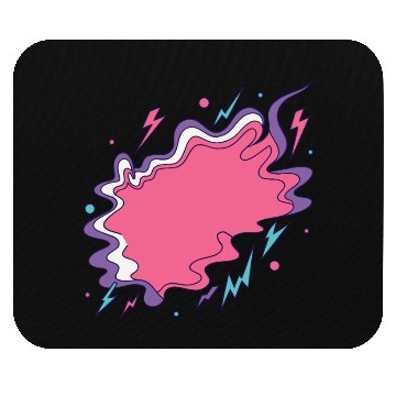 Discover Vibrant Storm Cloud Illustration Mouse Pads