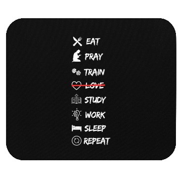 Discover No Time for Love – Work, Gym & Money Motivational Mouse Pads