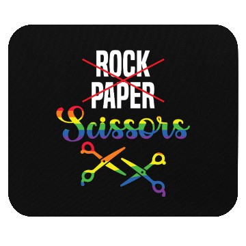 Discover Rock Paper Scissors Fun Mouse Pads Homosexual
