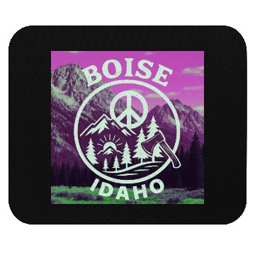 Discover Boise, Idaho (P) Mouse Pads