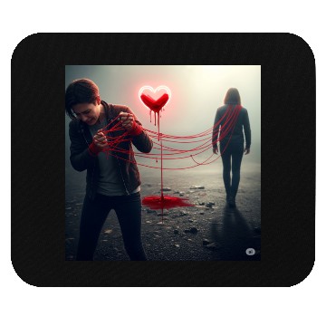 Discover The Bleeding Heart Mouse Pads