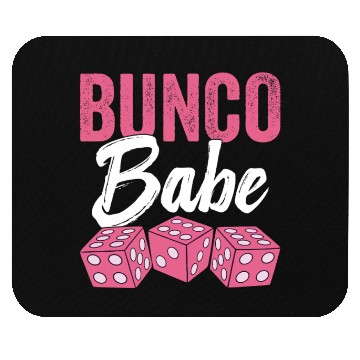 Discover Fun Bunco Present Game Night Bunco Babe Mouse Pads