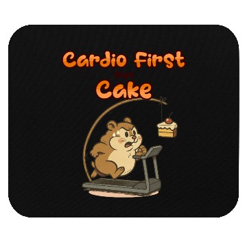 Discover Chubby Hamster Running Mouse Pads