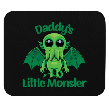 Discover Daddy’s Little Monster Cute Baby Cthulhu Mouse Pads