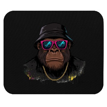 Discover Urban Gorilla with Stylish Accessories Mouse Pads