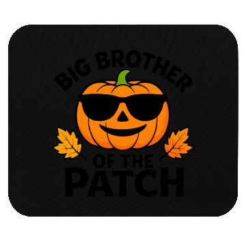 Discover Big Brother Pumpkin Patch Halloween Mouse Pads