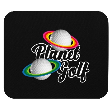 Discover Golf Planet Mouse Pads