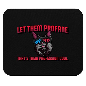 Discover Black Cat Techno Show Mouse Pads