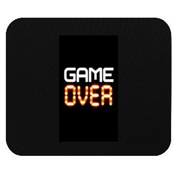 Discover Game Over Digital LED Typography Mouse Pads