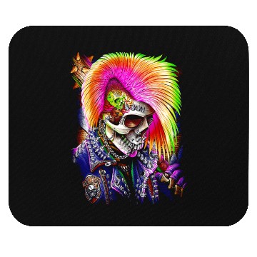 Discover Calavera Punk Mouse Pads