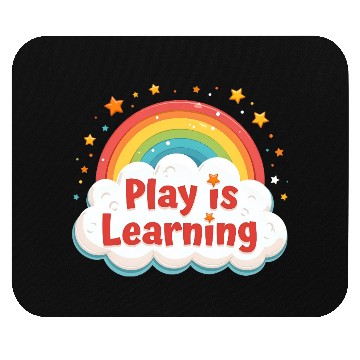 Discover Play Is Learning Preschool Pre-K Kindergarten Mouse Pads