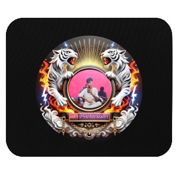 Discover Vibrant Tiger Mirror Design Mouse Pads