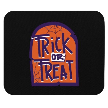 Discover Trick or Treat Halloween Tombstone Mouse Pads