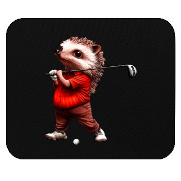 Discover Hedgehog Golf Mouse Pads