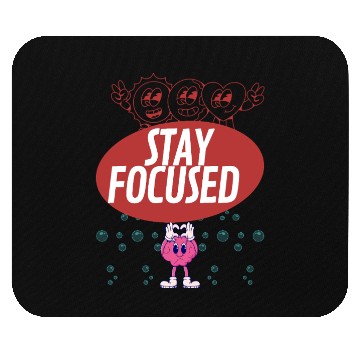 Discover Mindful Brain with Positive Message Mouse Pads