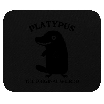 Discover Funny Platypus - The Original Weirdo Design Mouse Pads