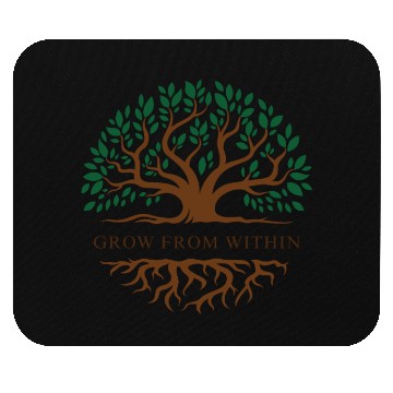 Discover Inner Growth Tree Motif Mouse Pads