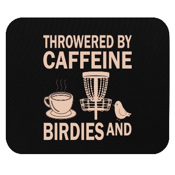 Discover Throwered by Coffee & Birdies Mouse Pads