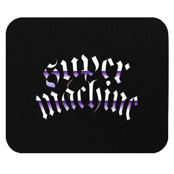 Discover Gothic Gradient Calligraphy Super Machine Mouse Pads
