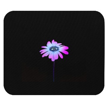 Discover Neon Purple Pink Daisy Mouse Pads