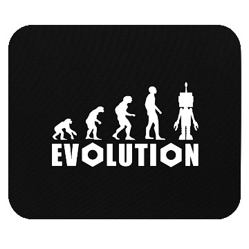 Discover Evolution of Humanity and Technology Design Mouse Pads
