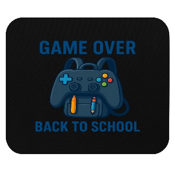 Discover Game Over Retro Backpack Design Mouse Pads
