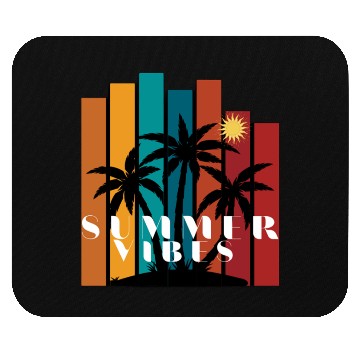 Discover Tropical Sunset Summer Vibes Design Mouse Pads