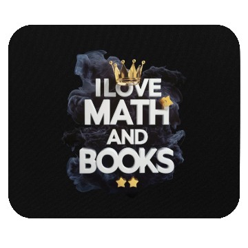 Discover Math and Books Enthusiast Design Mouse Pads