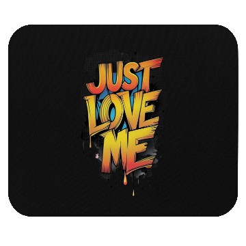 Discover Vibrant Graffiti Love Message Mouse Pads