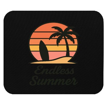 Discover Endless Summer Sunset Scene Mouse Pads