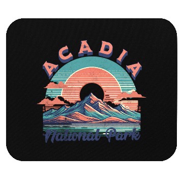 Discover Cadi National Park Sunset Mountain Design Mouse Pads