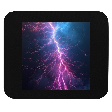 Discover Electric Lightning Storm Mouse Pads