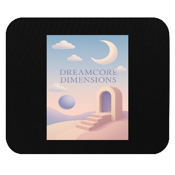 Discover Dreamcore Dimensions Celestial Scene Mouse Pads